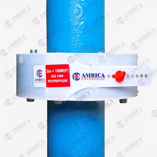 PP Strip Type Lock Flange Guards 